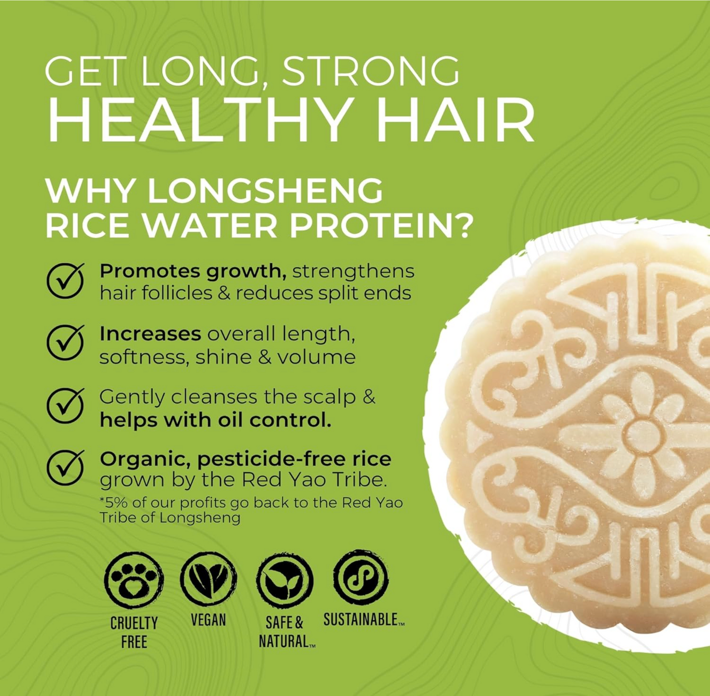 Viori Rice Water Protein Shampoo and Conditioner Bar Set